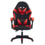 Silla Gamer EMPOLI TITAN EM-G02 Ergonómica,  Negra con Rojo